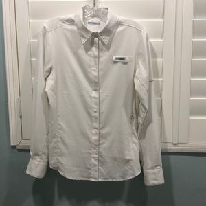 Columbia white shirt